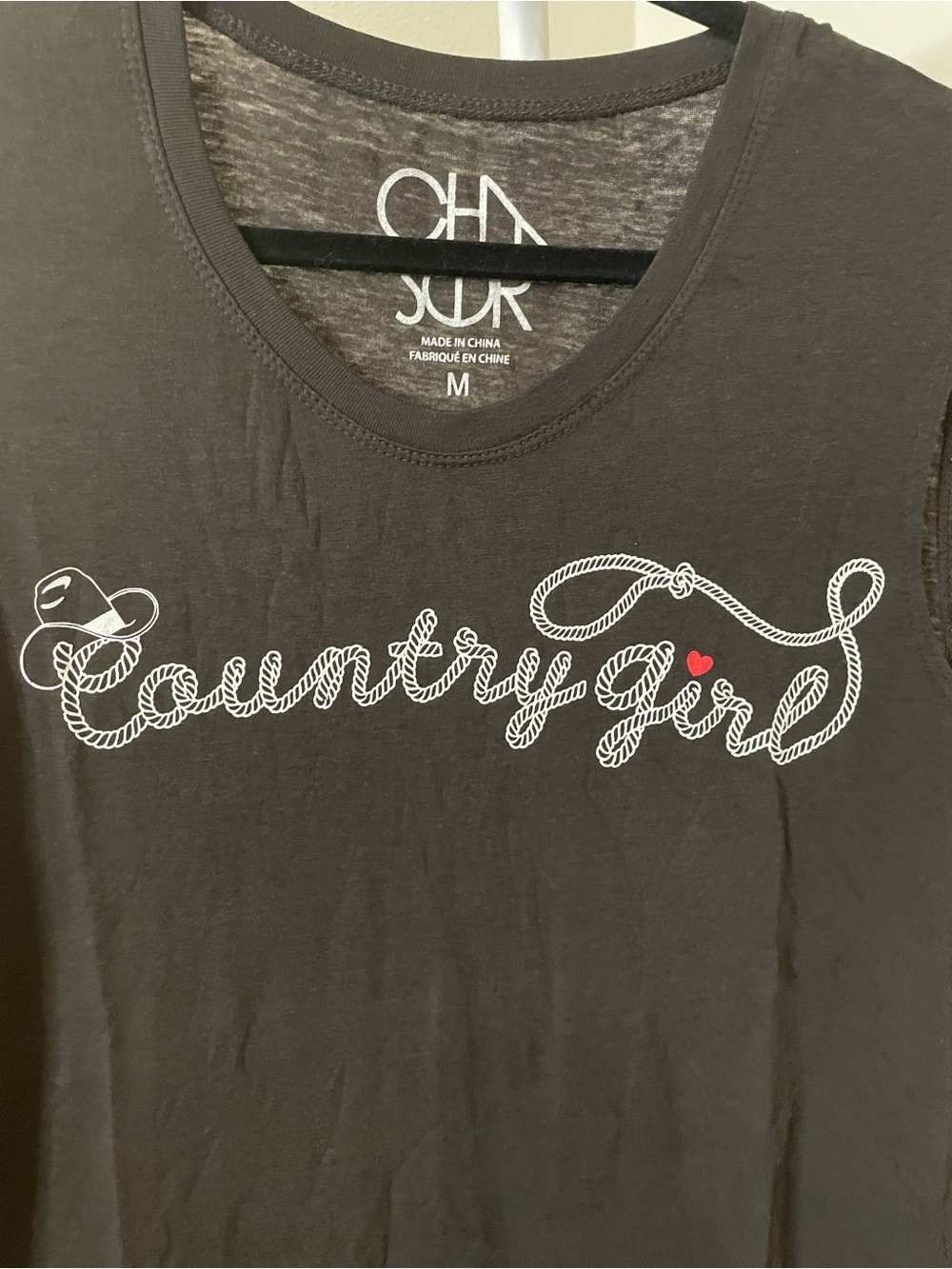 Chaser Brown CountryGirl Graphic Tank Top - Picture 3 of 4